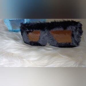 Faux Fur Glasses Only 2 Left